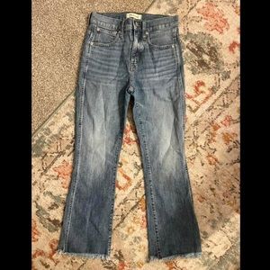 Madewell cali-Demi boot jeans